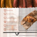 LMETJMA Chef Cooling Rack Stainless Steel Wire Cookie Rack Oven Safe Grid Wire Cookie Cooling Racks for Baking Cooking JT135.