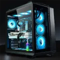 ARGB Graphics Card GPU Bracket Adjustable Magnetic GPU Graphics Card Bracket Desktop Computer Case Vertical Bracket, Easy to Use A. 