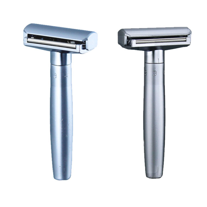 Whityle%20Adjustable%20Safety%20Razor%20Double%20Edge%20Shaving%20Razor%20With%20Auxiliary%20Rolling%20Axis%20For%20Man%2010%20pcs%20Blades%20Inside%20-%20Image%204