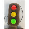 21inches Anime SCP Siren Head Plush Stuff Toy Bendable Doll Monster Horror TV Traffic Light Plushie Stuffed Doll Toys For Kids.