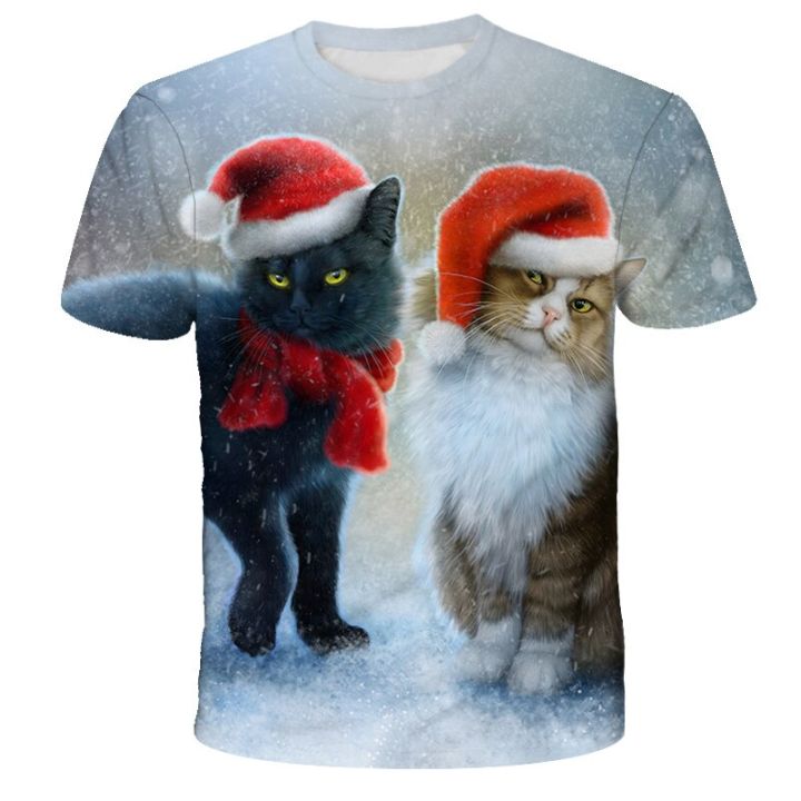 3-14Ys%20Kids%20Clothes%20Santa%20Claus%20With%20Deer%20Graphic%20Tee%20Shirt%20Merry%20Christmas%20T-shirt%20Boys%20Girls%20T-shirts%20Children%20Xmas%20Tshirt%20Boy%20-%20Image%209