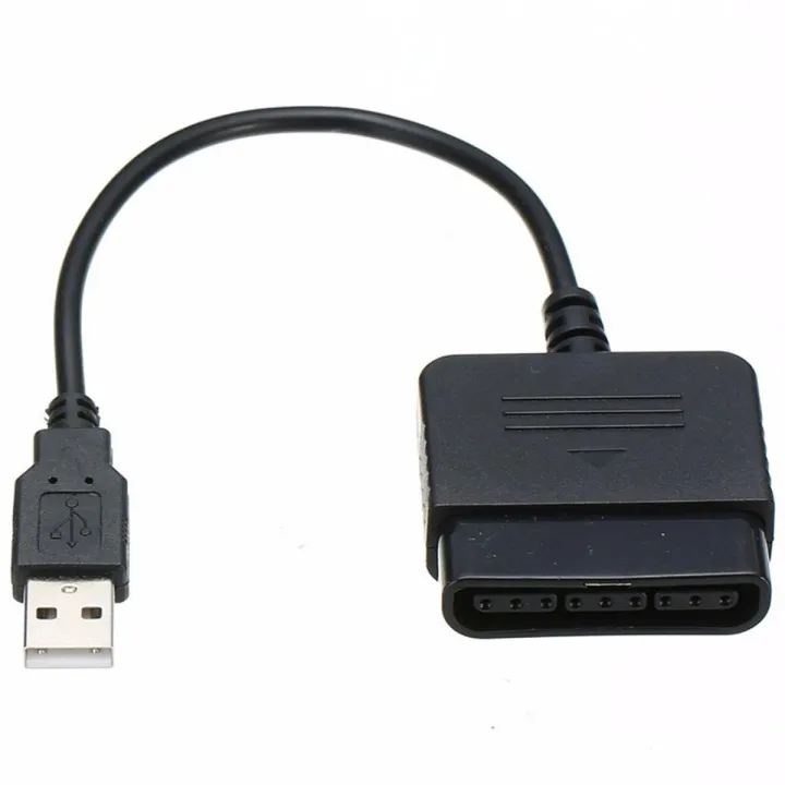 USB Controller Adapter Converter Cable Cord for PlayStation PS2 To PS3 PC