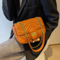 Bag Girls Little Fragrance 2023 New Trendy Korean Edition Versatile Crossbody Small Bag Texture Commuting Fashion Chain Small Square Bag. 