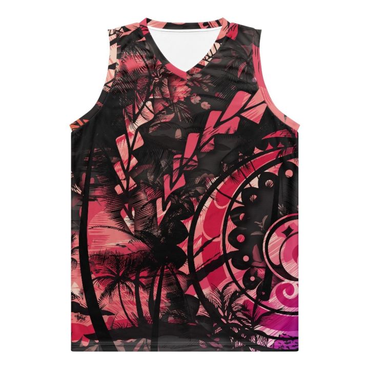 Polynesian%20Tribal%20Samoan%20Totem%20Tattoo%20Samoa%20Prints%20Mens%20Basketball%20Jersey%20Tropics%20Shirts%20Multiple%20Choices%20Multicolor%20Attract%20Eye%20-%20Image%202