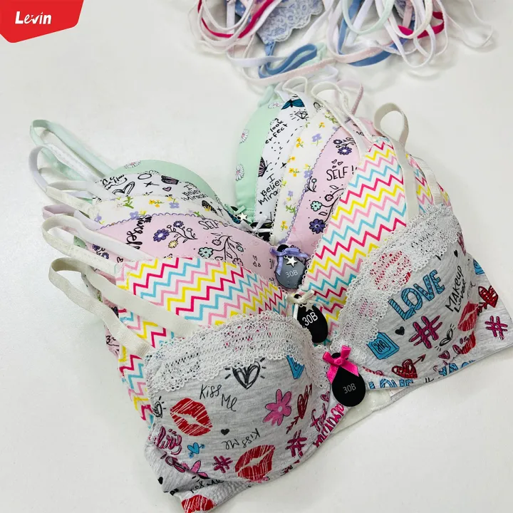 For%2030%20Size%20Women's%20Non%20Wire%20Padded%20Push%20Up%20Bra%20From%20Levin%20-%20Image%207