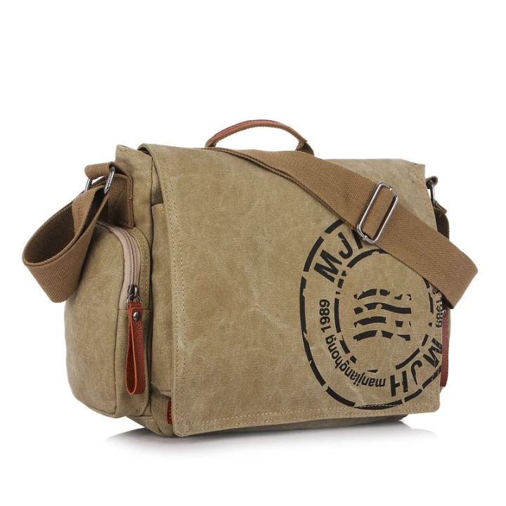 Men's Fashion Canvas Shoulder Bags Business Travel Crossbody Bags Men Messenger Bags Briefcase Men Handbag Tote motorcycle bolso