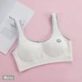 Cotton Bra Beautiful Back Bra camisole Student Underwear Wrapped Chest Brassiere Without Steel Ring. 