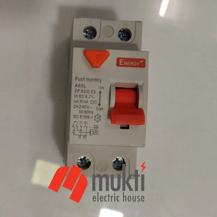 Energy%20RCCB%20/%20RCD%2020A%2030mA%20Two%20Pole%202P%20Residual%20Current%20Device%20Earth%20Leakage%20Breaker%20-%20Image%202