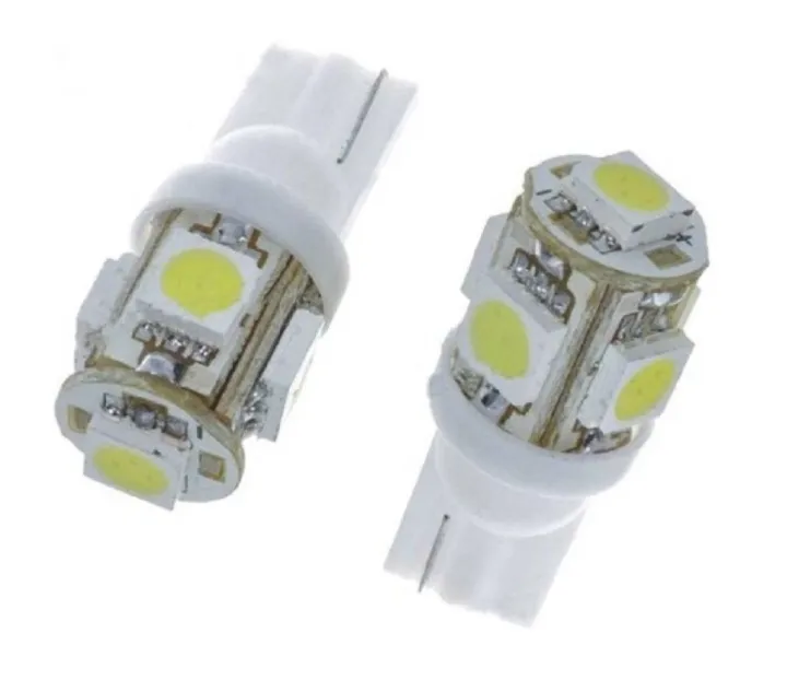 2%20Pieces%205%20LED%20SMD%20Parking%20Bulb%2012v%20Package%20Universal%20Motorcycle%20Car%20Indicator%20Bright%20Lamp%20-%20White%20-%20Image%203