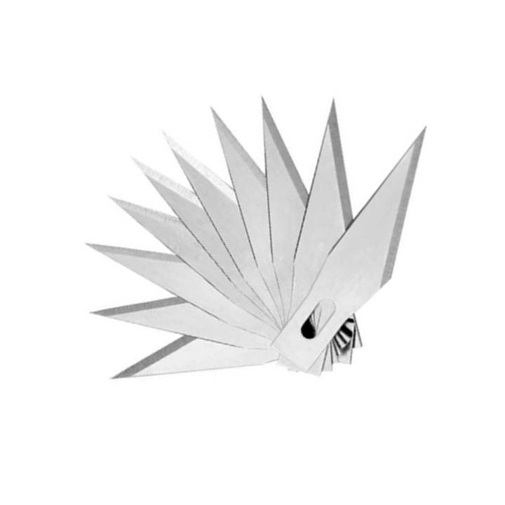 Stainless Steel Precision Cutter Blades 10 piece