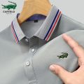 2024 NEW High Quality Lacoste T-shirts for men Embroidered Men's t-shirts Mens polo shirt Shirt male Polo T shirt for men Summer. 