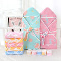 Newborn baby quilt delivery room wrap towel, newborn wrap spring and autumn cotton gauze, summer thin baby quilt.