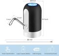 Water Bottle Pump Dispenser USB Charging Drinking Water Pump for 19 Litter Bpttle Automatic Water Bottle Switch Dispenser for Kitchen Office Living Room.