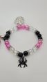 Spiderman Miles Morales Bracelet Gwen Stacy Set of Two Matching Couple Beaded Bracelets. 