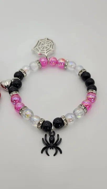 Spiderman%20Miles%20Morales%20Bracelet%20Gwen%20Stacy%20Set%20of%20Two%20Matching%20Couple%20Beaded%20Bracelets%20-%20Image%206