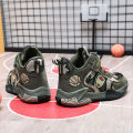 Children's Camouflage Basketball Shoes Training Shoes Campus Student Shoes Male E-Commerce One Piece. 
