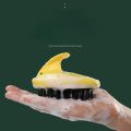 Head Shampoo Massage Brush Tool Silicone Adult Hair Catcher Men's Scalp Meridian Shampoo Silicone Soft Massage Comb.