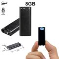 Mini Powerful Voice Recorder 8GB - Black. 