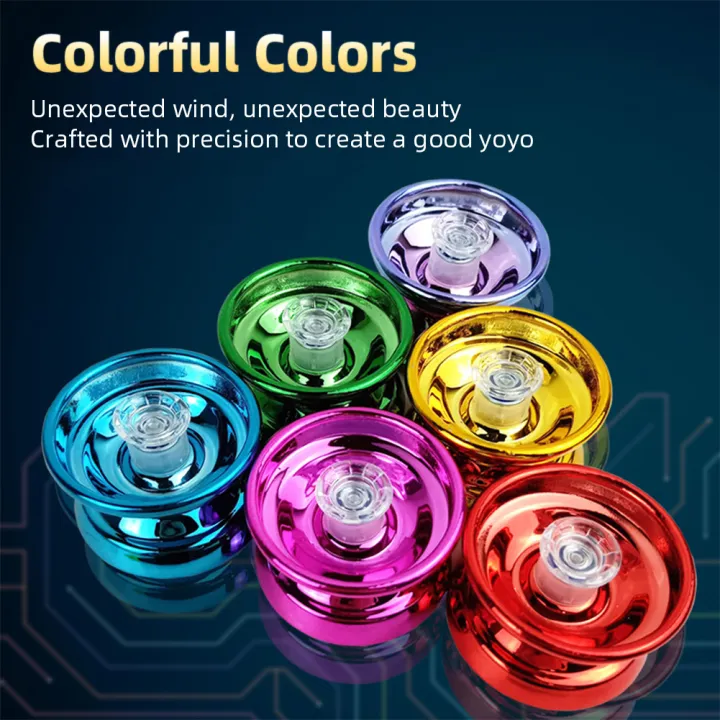 GC%20Metal%20Yoyo%20For%20Kids%20Colorful%20Professional%203%20Bearing%20Alloy%20Yo-yo%20With%20String%20Ring%20Birthday%20Gifts%20For%20Children%20-%20Image%203