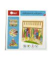 Alphanumeric Walk Maze Wooden Educational Game Toy.