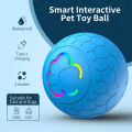 Smart Interactive Dog Ball Toy Rechargeable Automatic Rolling Ball With 2 Modes Motion Activated Remote Control Dog Toys.