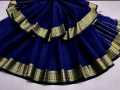 Understated -Craftsmanship and Trendy -Shikol par saree for Womens fashin-All color- Progressively Better Qualityful - Easy To care and Longive. 