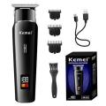 Kemei KM 1113 Professional Hair Clipper Rechargeable Beard Trimmer Hair Cutting Machine Electric Shaver For Body Safety Razor. 