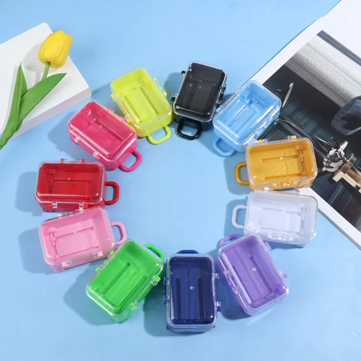 Miniature%20PlasticTravel%20Suitcase%20Luggage%20Box%20Doll%20Accessories%20Furniture%20Kids%20Toy%20-%20Image%203
