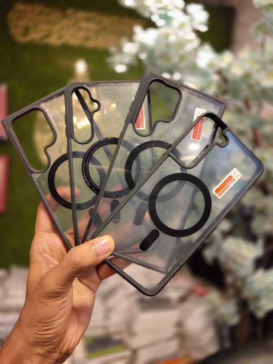 Samsung%20Galaxy%20MagSafe%20Compatible%20Shockproof%20Transparent%20Slim%20Fit%20Wireless%20Charging%20supported%20Frosted%20Border%20Phone%20Back%20Case%20Mobile%20Cover%20(Samsung%20Galaxy%20S24%20Ultra%20S24+%20S23%20Ultra%20S23%20Fe%20S23+%20S22%20Ultra%20S22%20Plus%20A15%20A16%20A35%20A55%20A25%20A26%20A56)-Banglar%20Gadget%20-%20Image%202