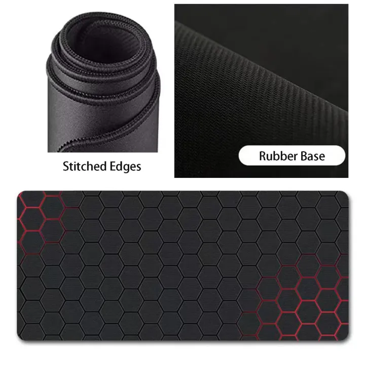 GAMING%20DESKTOP%20MAT%20E-SPORT%20HONEYCOMB%20PATTERN%20300*700*2MM%20ANTI-SKID%20RUBBER%20MOUSE%20PAD%20-%20Image%206