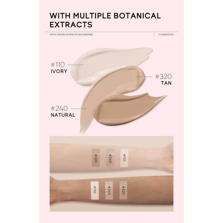 Laikou%20Japan%20Sakura%20Foundation%20Flawless%20Finish%20SPF%2015PA+++%20-%20110%20Ivory%20-%20Image%203