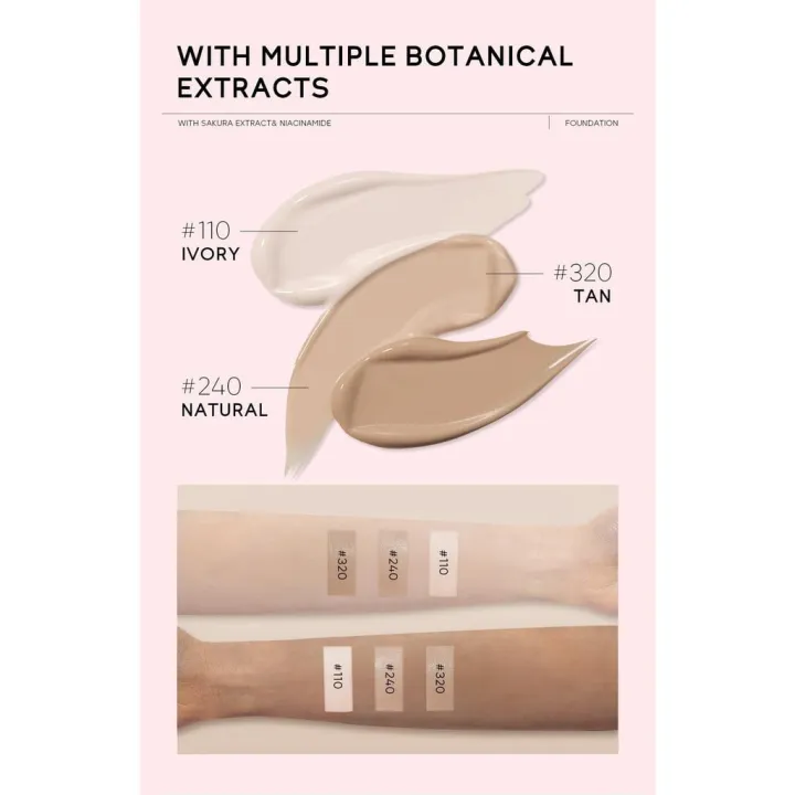 Laikou%20Japan%20Sakura%20Foundation%20Flawless%20Finish%20SPF%2015PA+++%20-%20240%20Natural%20-%20Image%203