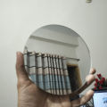 Round Shaped Glass Mirror - 3 inch / 4 inch / 5 inch / 6 inch / 7 inch / 8 inch / 10 inch / 12 inch. 