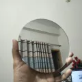 Round Shaped Glass Mirror - 3 inch / 4 inch / 5 inch / 6 inch / 7 inch / 8 inch / 10 inch / 12 inch. 