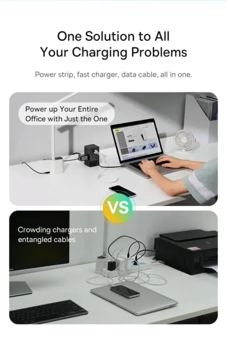 BASEUS%20Power%20Combo%20Tower%20Power%20Strip%203AC%202USB%202Type-C%20100W%20Charging%20Station%20with%201.5m%20Cable%20-%20Image%205