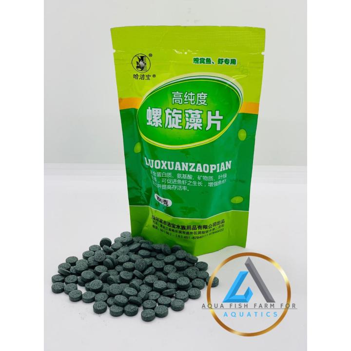 Spirulina Tablets (50Pcs Repack) For Fish Tank