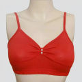 2 Pieces comfortable cotton Semis Bra Genji for Women and Girls.