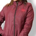 Shohure Maroon color Double part air proof Ladies jacket. 