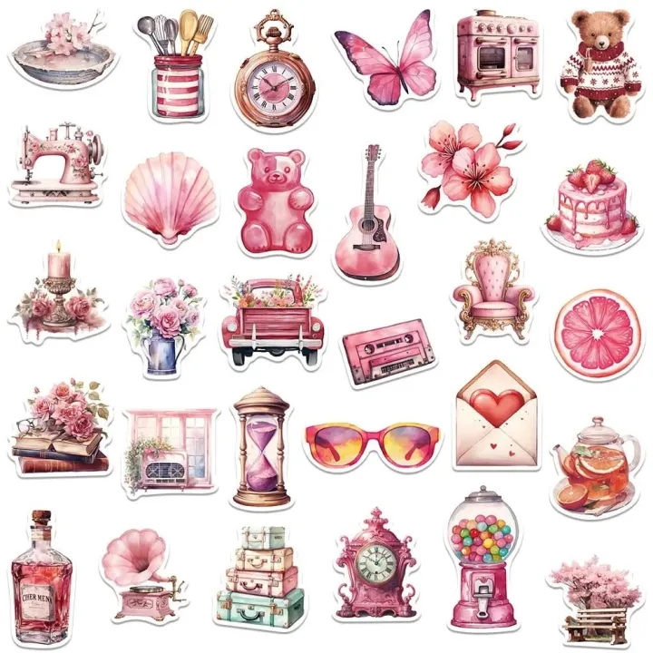 10/50PCS%20Vintage%20Pink%20Girls%20Decoration%20Graffiti%20Stickers%20DIY%20Diary%20Suitcase%20Scrapbook%20Phone%20Laptop%20Luggage%20Kawaii%20Decal%20Sticker%20-%20Image%205