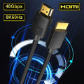 MIZIQIER Short 8K HDMI 2.1 Cables 48Gbps High Speed Cord-4K@120Hz 8K@60Hz Compatible With Roku TV/PS5/PS4/HDTV/RTX 3080 3090.