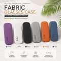 New Vimiss Fabric Hard Eyeglass Case, Hard Shell Glasses Case, Portable Glasses Cover Eyeglasses Holder Box with Cleaning Cloth for Men Women #vimiss. 
