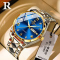 Ruizhiyuan brand Swiss watch men's business non mechanical waterproof luminous quartz watch cross-border foreign trade wholesale.