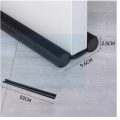 Door bottom sealing strip 36 inch long. 
