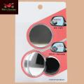 2pcs Motorcycle/car 360 Degree Blind Spot Moving Mirror. 