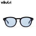 Classic Johnny Depp Round Sunglasses Women Retro Rice Nail Small Oval Sun Glasses Men TONY Blue SunGlasses Ocean Lens UV400. 