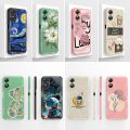 Cases For OPPO A17 A17K Exquisite Full Protection Anti Slip Bumper Soft Liquid Phone Back Cover For OPPO A 17 K Funda.