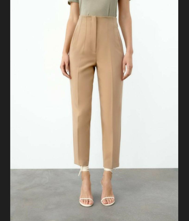 Ladies%20Formal%20Pants%20High%20Waist%20-%20Spandex%20Knit%20Twill%20Fabric%20-%20Slim%20Fit%20-%20High%20Fashion%20-%20Image%205