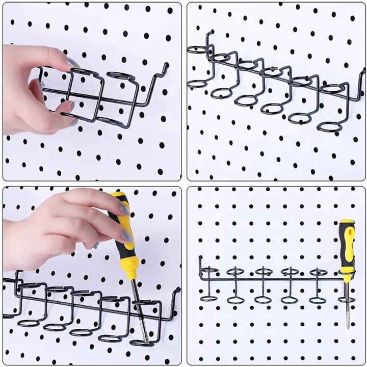 Peg%20board%20accesorries-4%20x%20Pegboard%20Hook-Black%20-%20Image%207