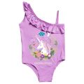 Disney bathing suit Baby kids swimwear for girls Cartoon Polyester Bikini Cute Mickey Mouse Toddler swimsuit Children Beachwear.