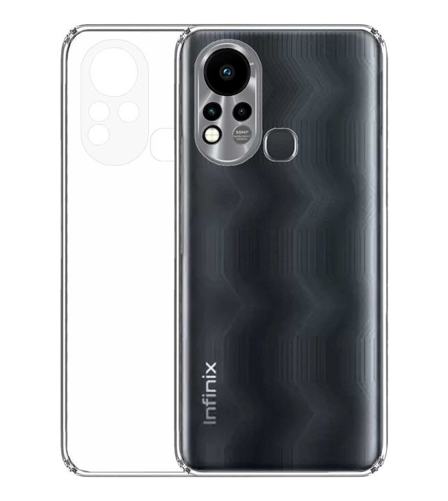 Infinix Hot 11s Transparent Soft & Flexible TPU Mobile Back Cover